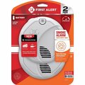 First Alert Wireless Interconnect Battery-Powered Photoelectric Smoke Detector 1046772